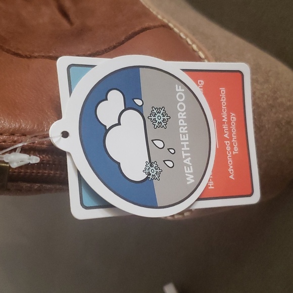 Aetrex 10.5/11 42 Waterproof Orthopedic Arch Support Wedge Leather Booties - Picture 3 of 8